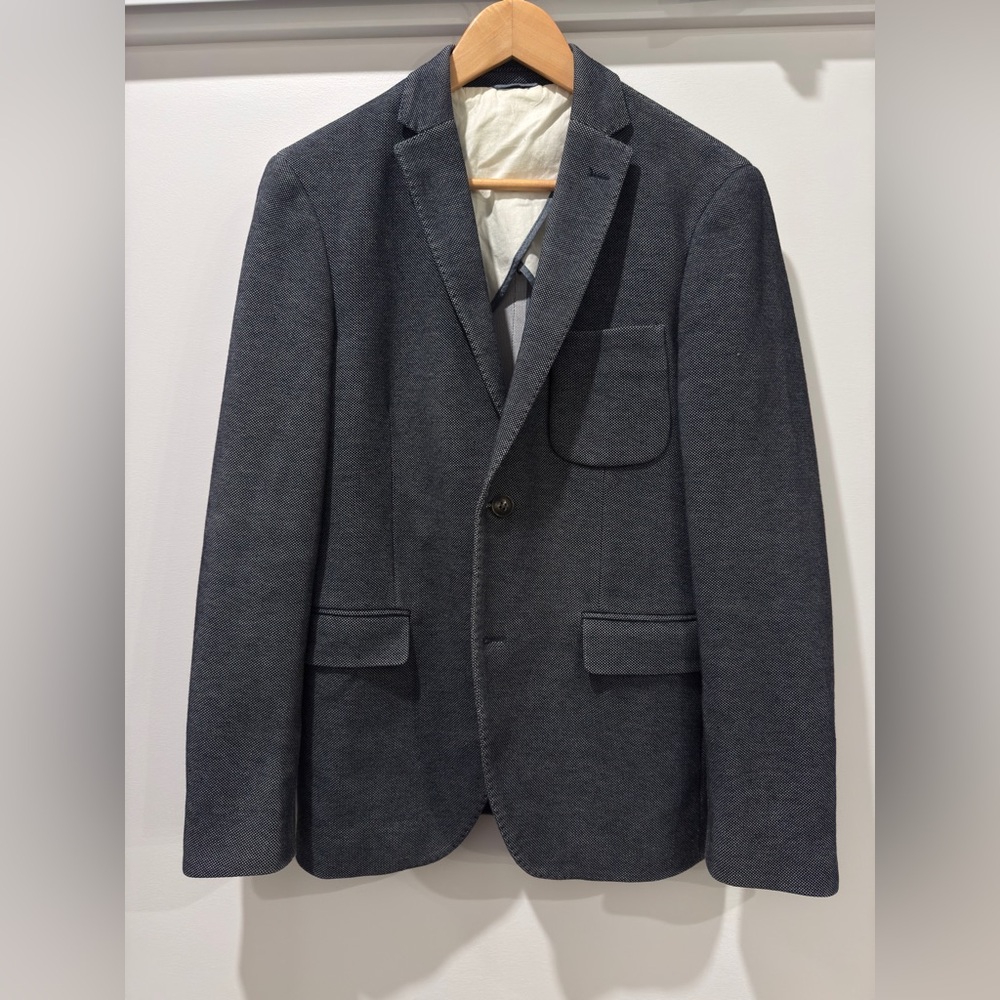 Frank & Oak Blue Blazer
